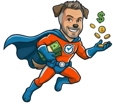 Captain Coupon, the CCS savings mascot, presenting the Big Chill Upgrade offer