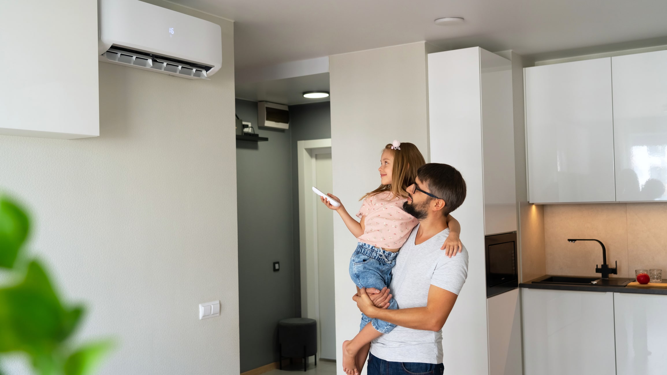 Residential HVAC maintenance service photo